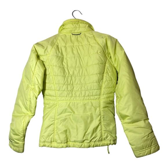 Columbia Jacket Neon Yellow Sz XS Interchange Lining Omni-Shield Puffer - Picture 2 of 6